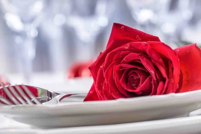 Valentine's Table Rose - web version